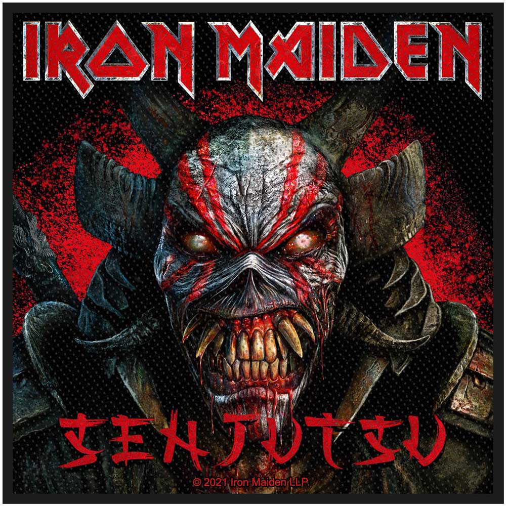 Iron Maiden Senjutsu Back Cover