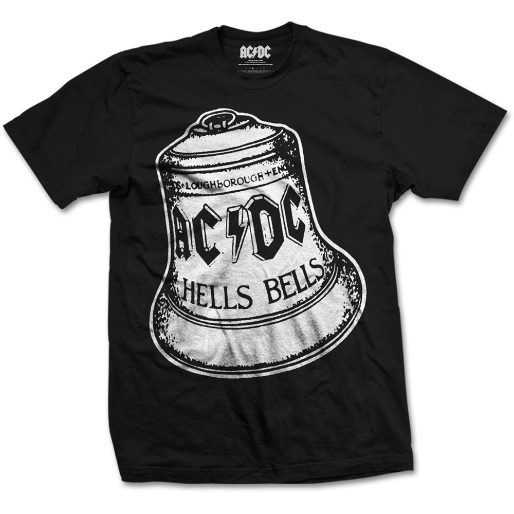 AC/DC tričko Hells Bells Čierna XXL