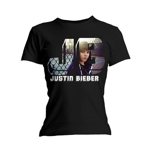 Justin Bieber tričko Photo Black Čierna L
