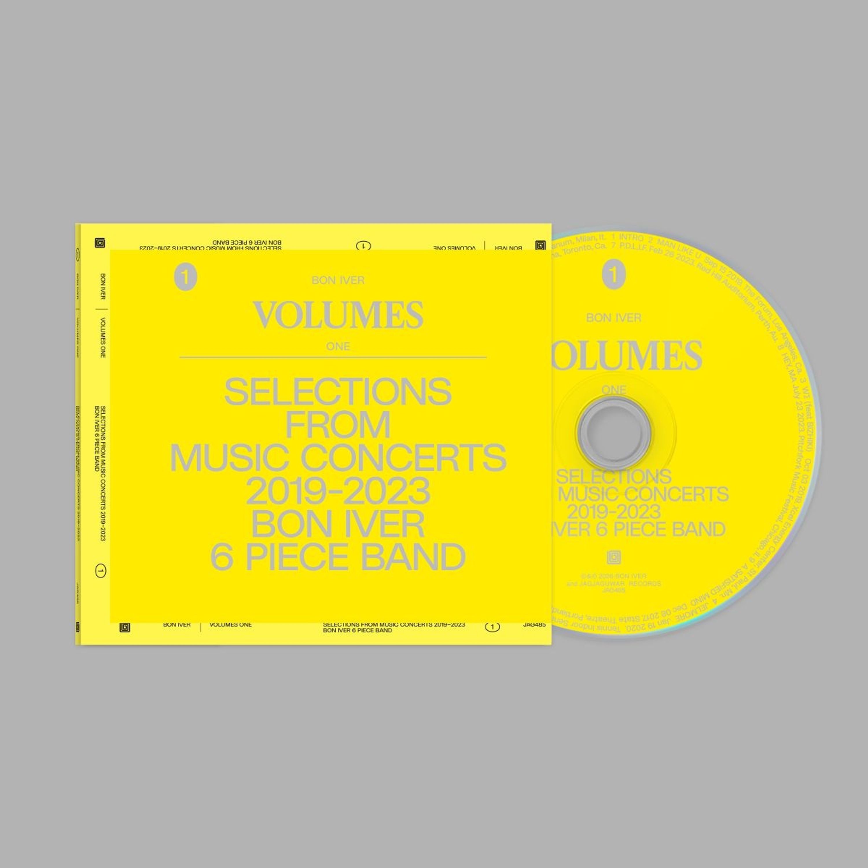 E-shop VOLUMES ONE: SELECTIONS FROM MUSIC CONCERTS 2019-2023