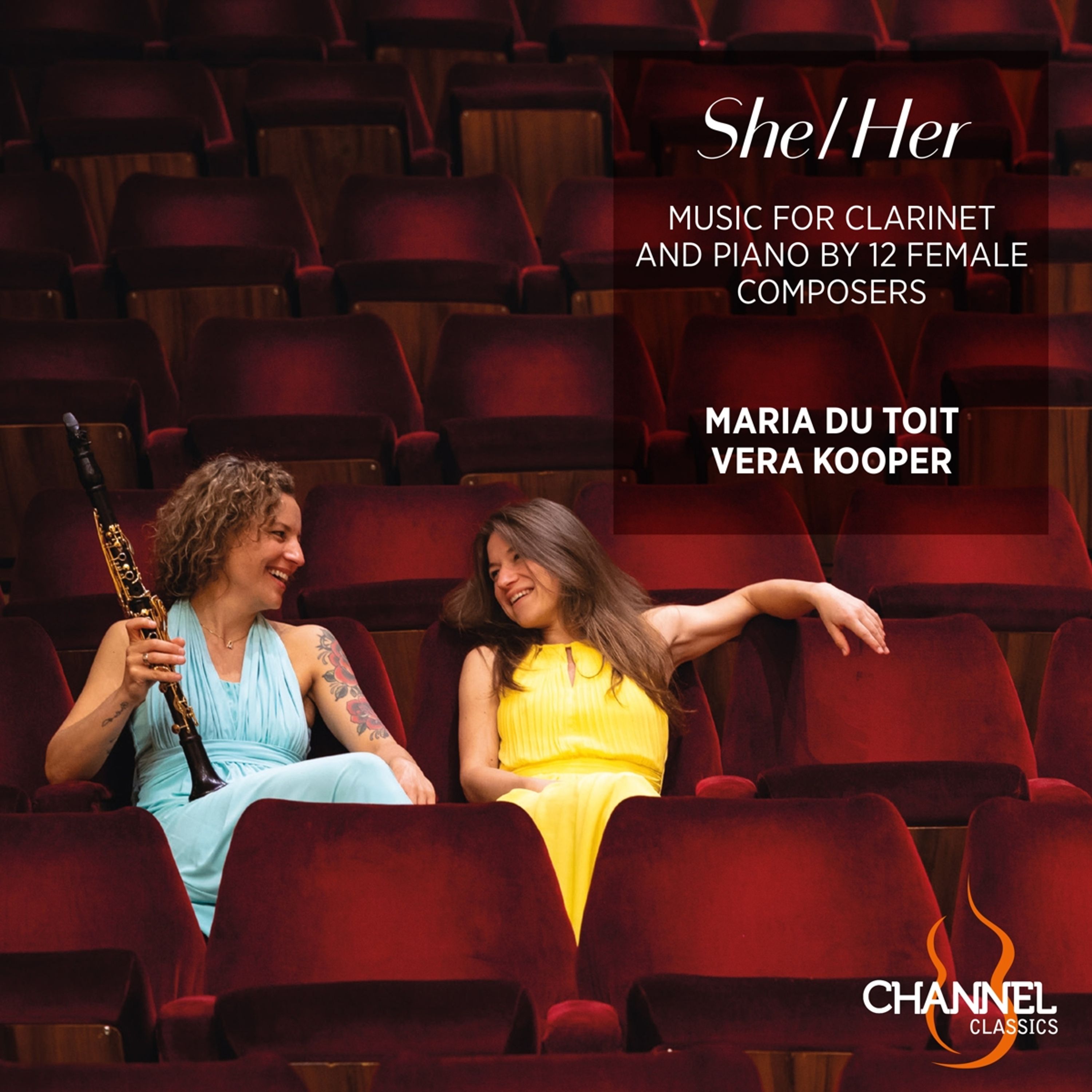 E-shop SHE/HER: MUSIC FOR CLARINET AND PIANO BY 12 FEMALE COMPOSERS