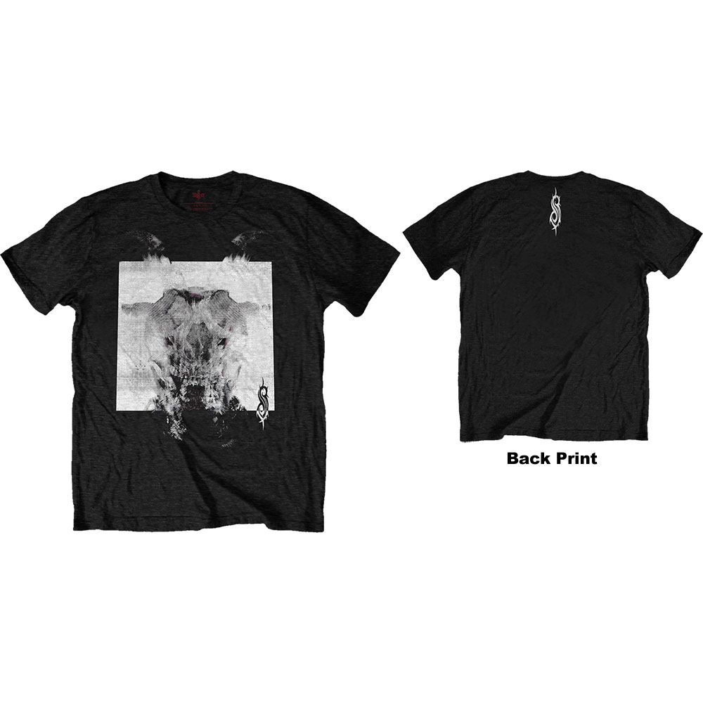 Slipknot tričko Devil Single - Black & White Čierna L