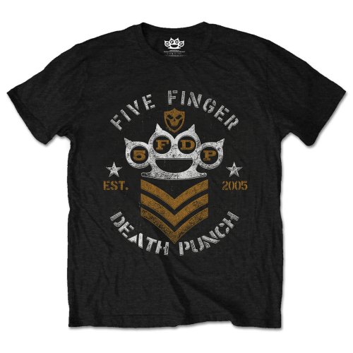 Five Finger Death Punch tričko Chevron Čierna XL