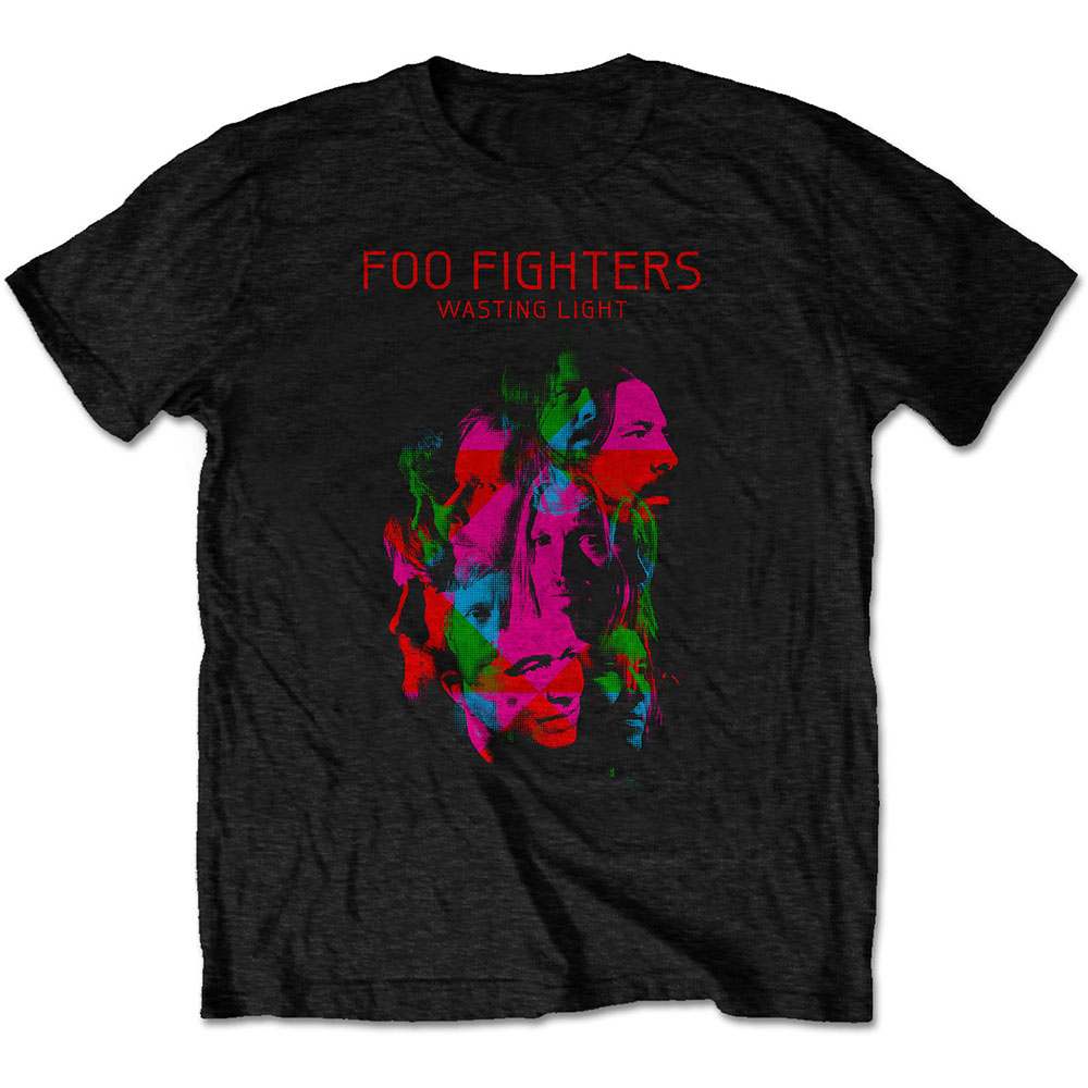 Foo Fighters tričko Wasting Light Čierna L