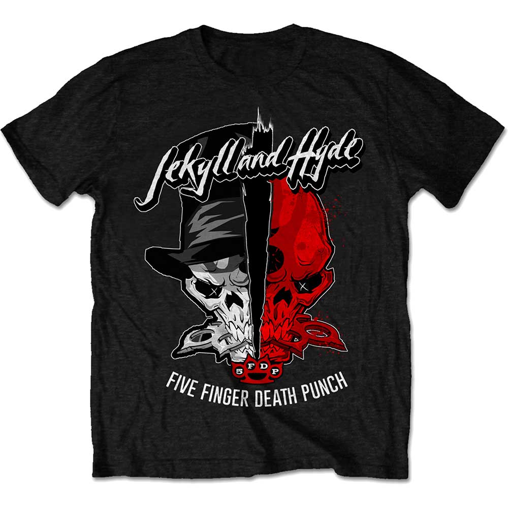 Five Finger Death Punch tričko Jekyll & Hyde Čierna L