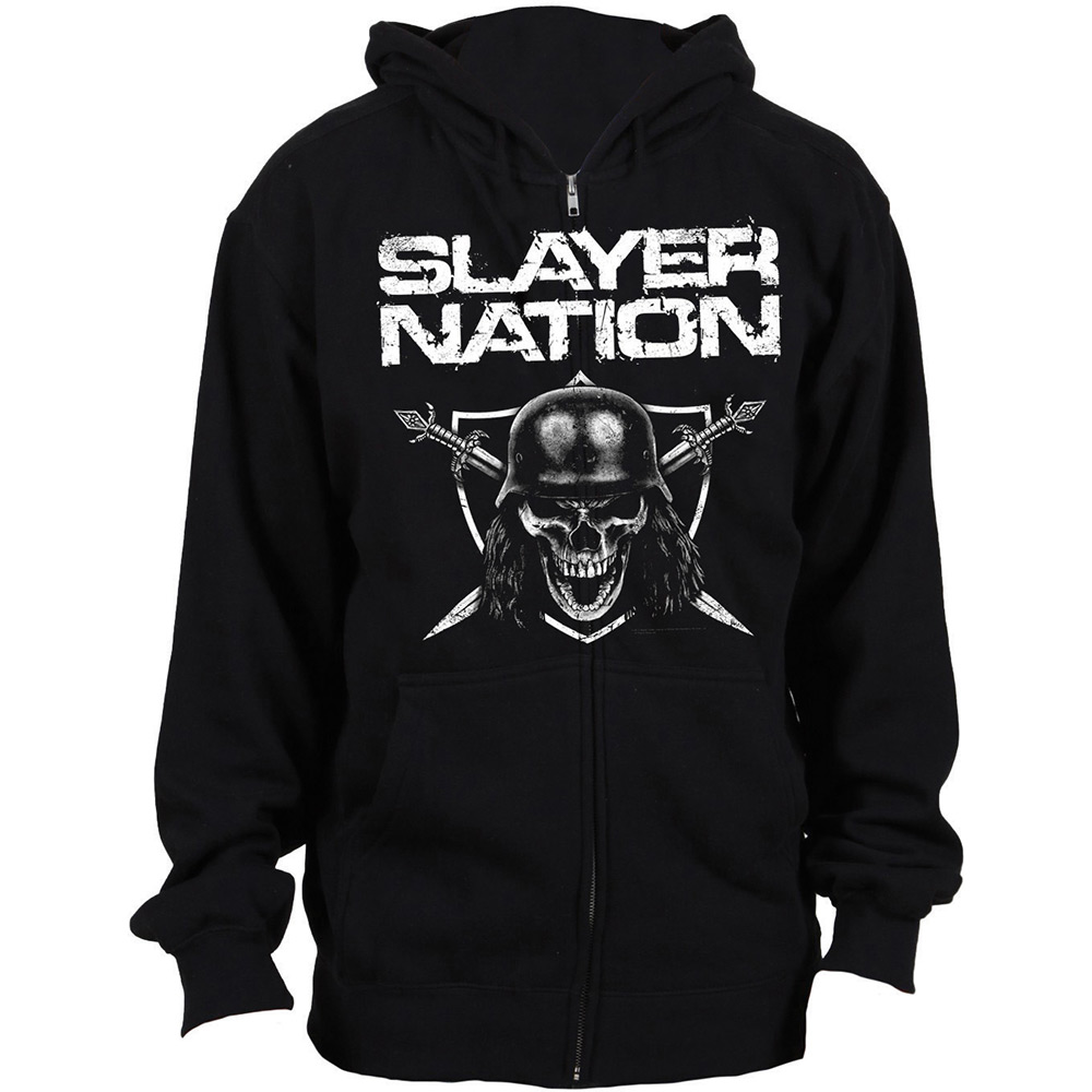 Slayer mikina Nation Čierna S