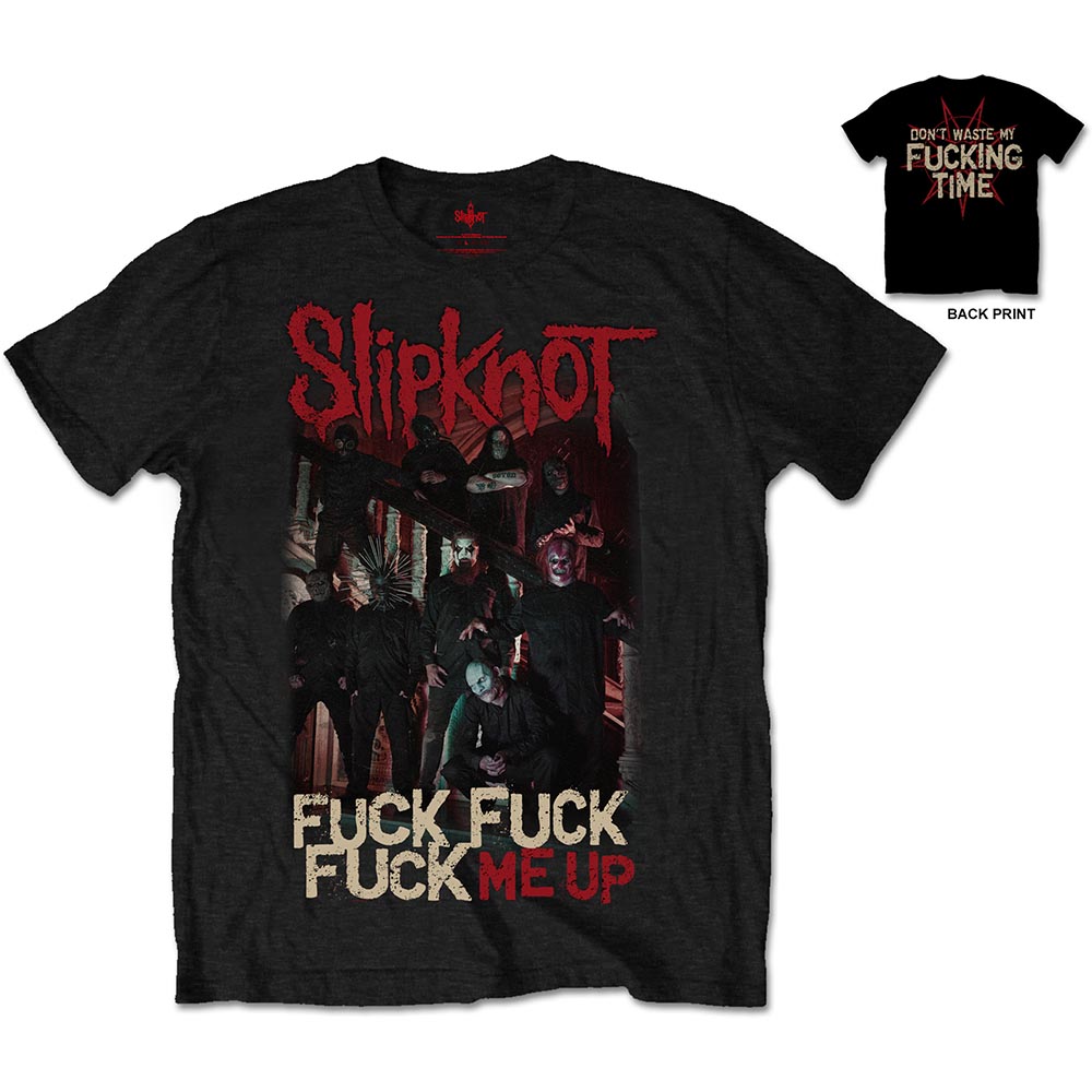 Slipknot tričko Fuck Me Up Čierna XL