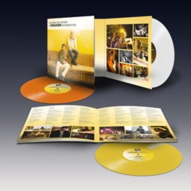 E-shop Cracker - Alternative History: A Cracker Retrospective (Limited Edition) (Yellow & Whtie & Orange Coloured) 3 LP
