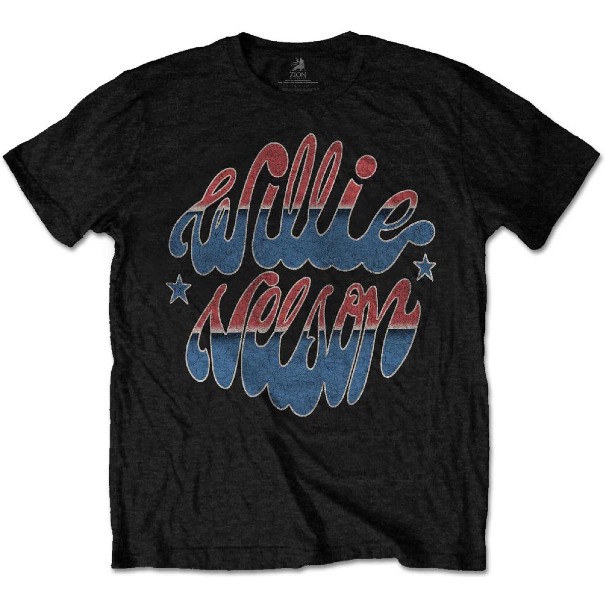 Willie Nelson tričko Americana Čierna XL