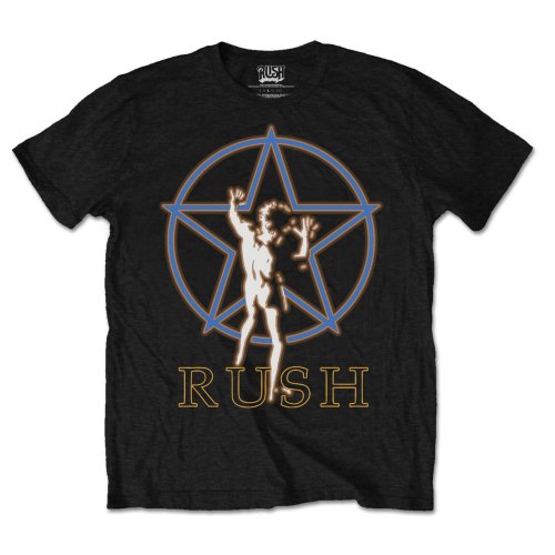 Rush tričko Starman Glow Čierna L