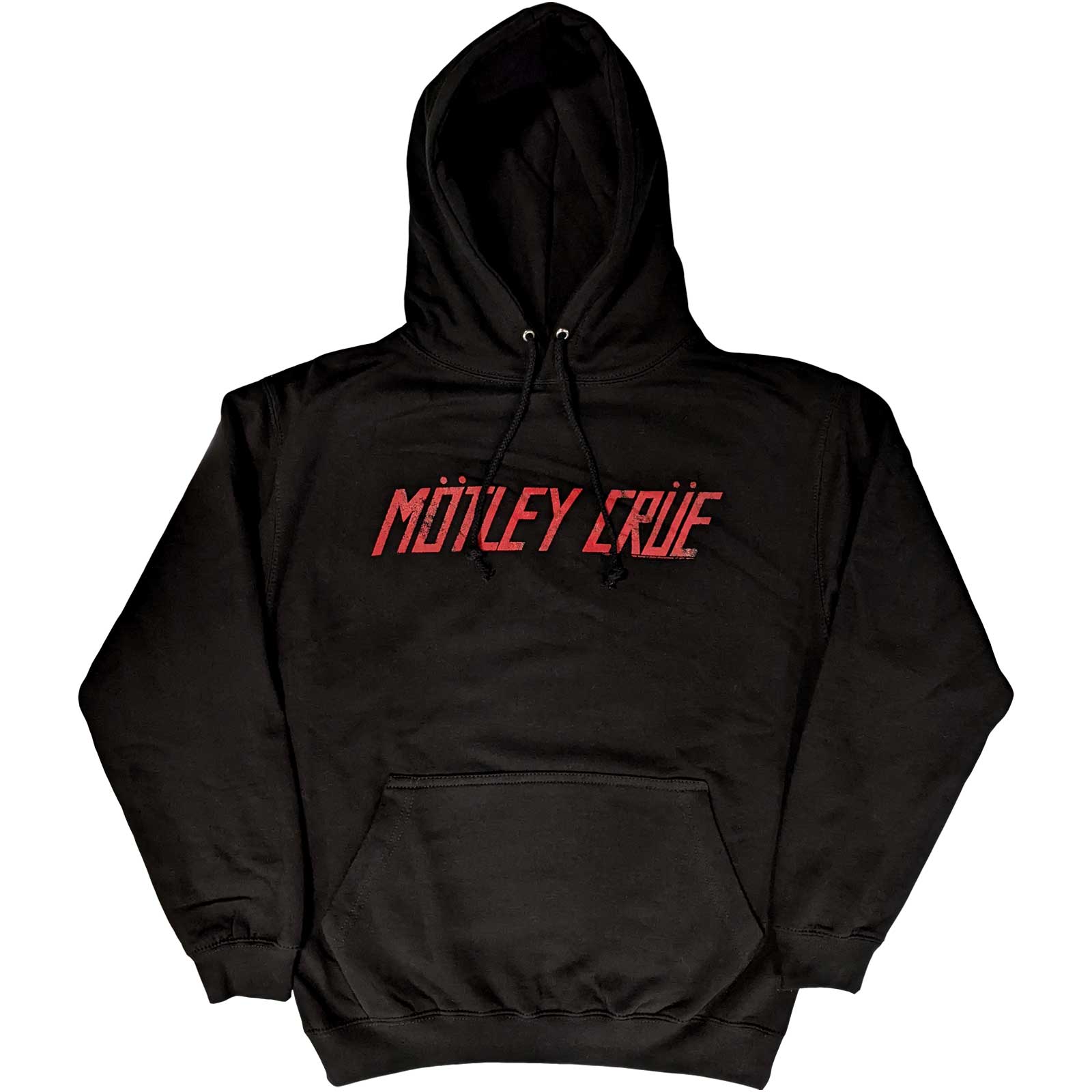 Motley Crue mikina Distressed Logo Čierna XXL