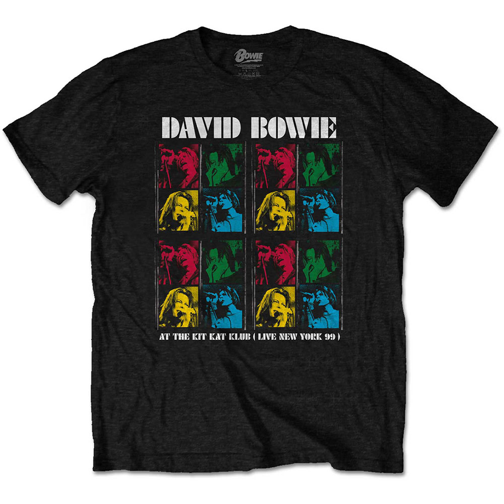 David Bowie tričko Kit Kat Klub Čierna L