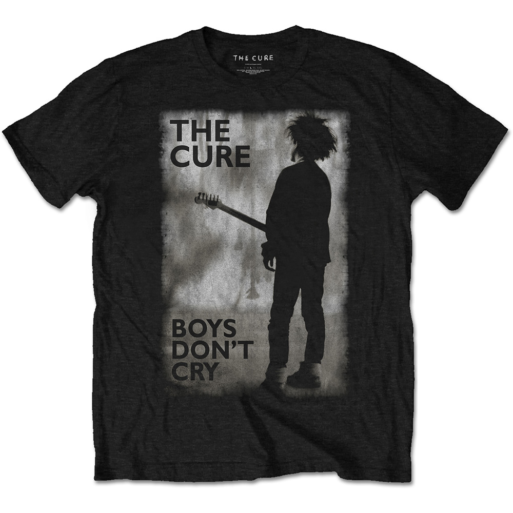 The Cure tričko Boys Don\'t Cry Black & White Čierna XXL