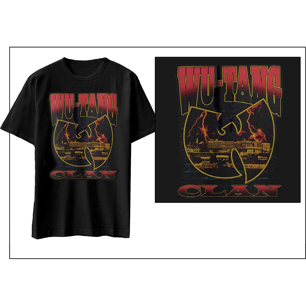 Wu-Tang Clan tričko Lightning Infill W Čierna XL
