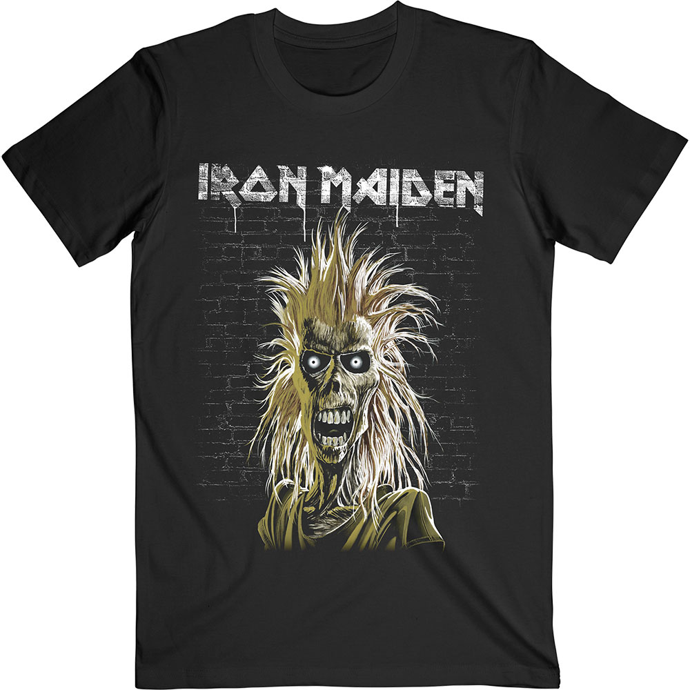 Iron Maiden tričko Eddie 40th Anniversary Čierna XL