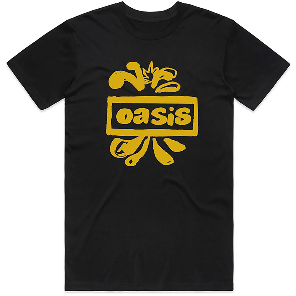 Oasis tričko Drawn Logo Čierna XXL