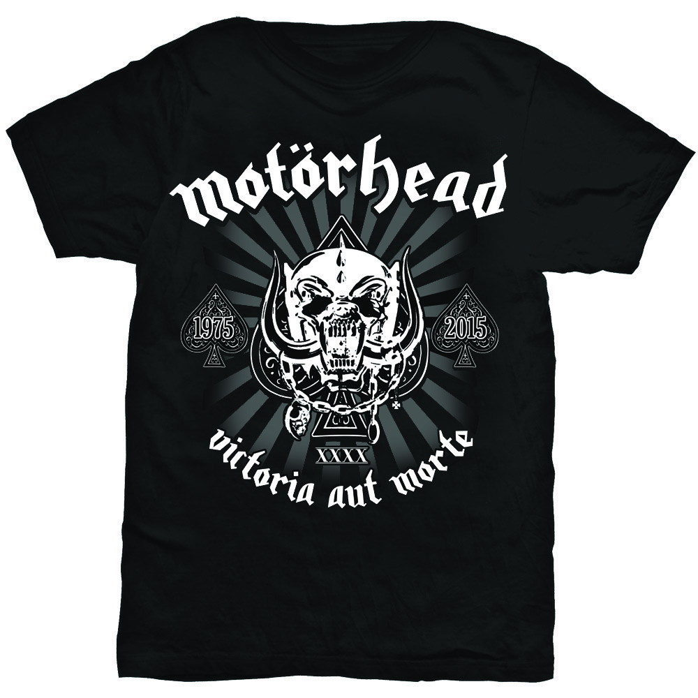 Motörhead tričko Victoria Aut Morte Čierna XL