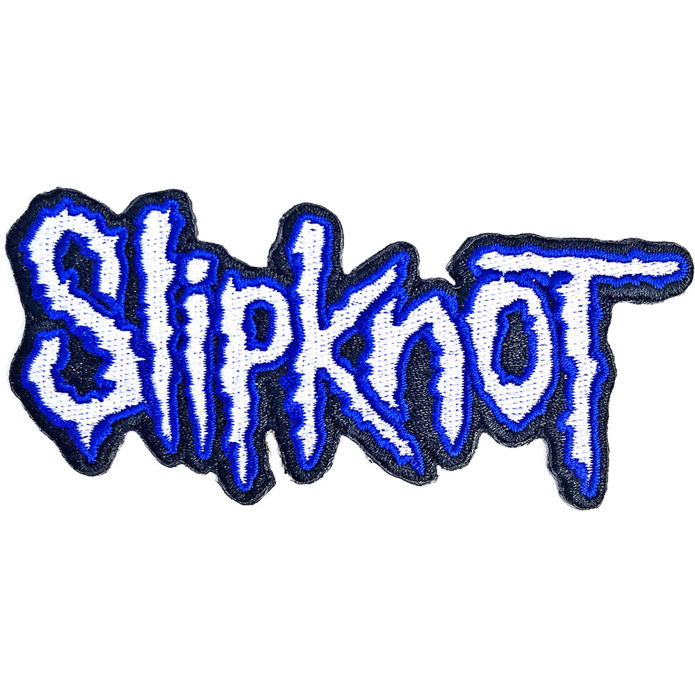 Slipknot Cut-Out Logo Blue Border