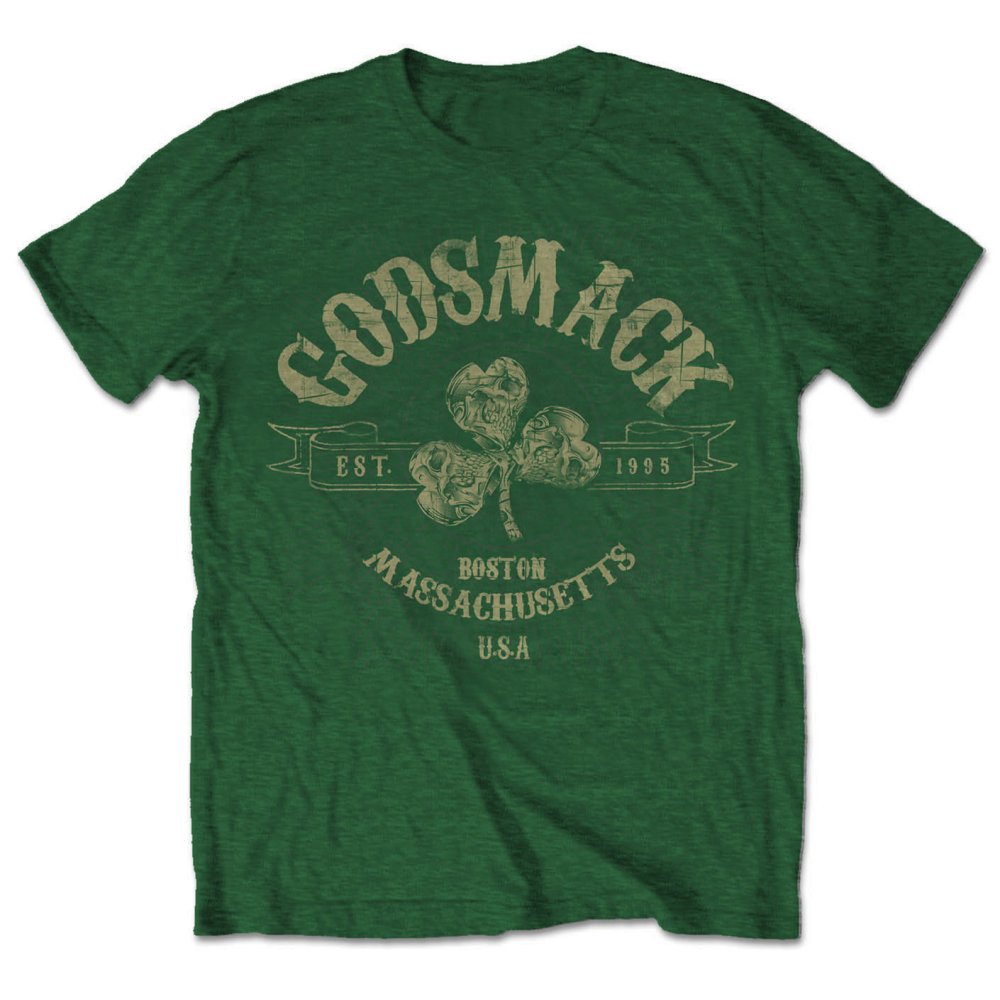Godsmack tričko Celtic Zelená XS