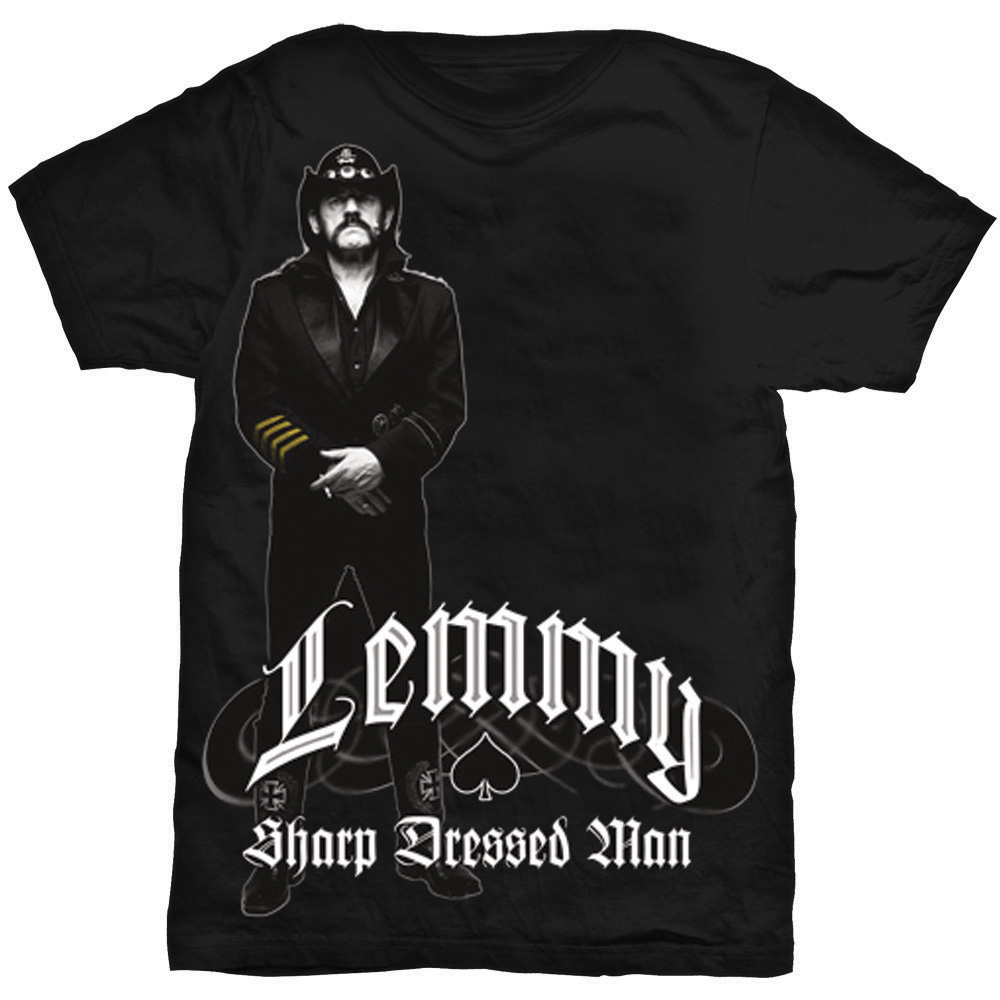 Lemmy tričko Sharp Dressed Man Čierna S