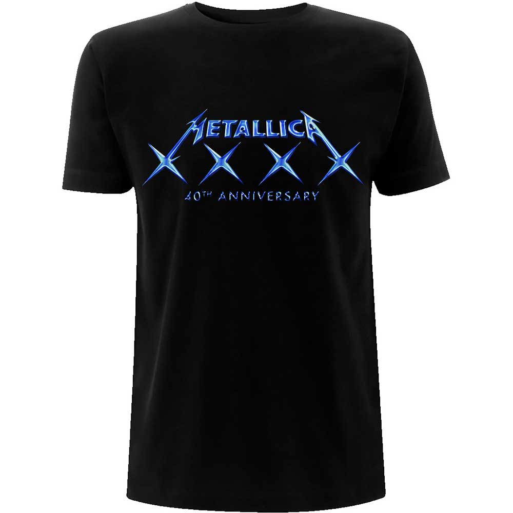 Metallica tričko 40 XXXX Čierna M