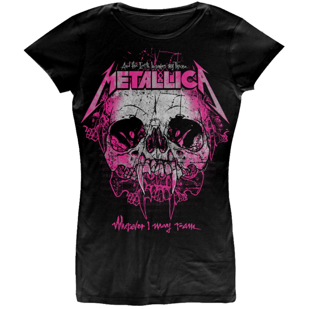 Metallica tričko Wherever I May Roam Čierna XXL
