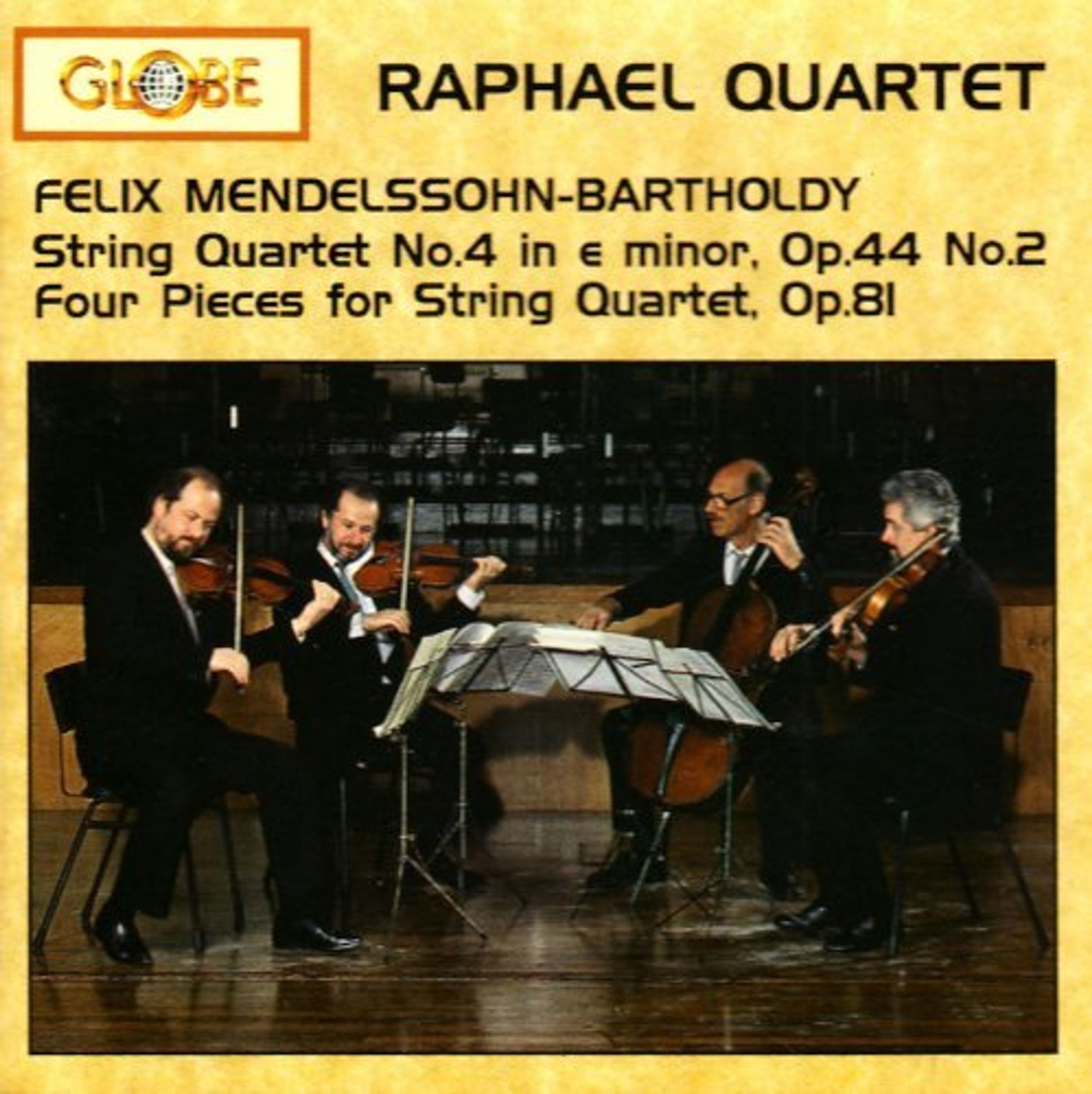 E-shop MENDELSSOHN-BARTHOLDY F.: STRING QUARTET NO.4 IN E CD