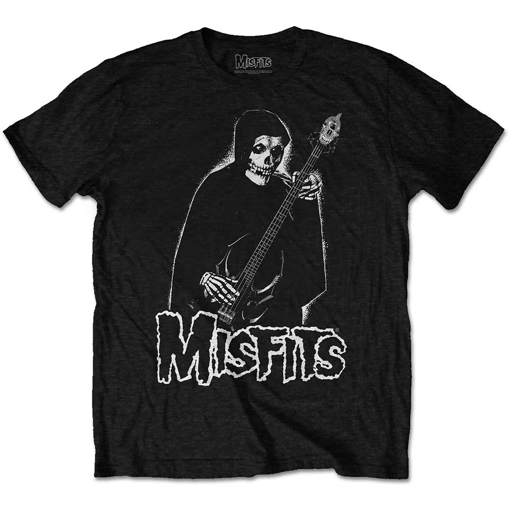 Misfits tričko Bass Fiend Čierna S
