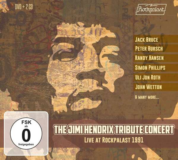 Jimi Hendrix, The Jimi Hendrix Tribute Concert DVD, CD