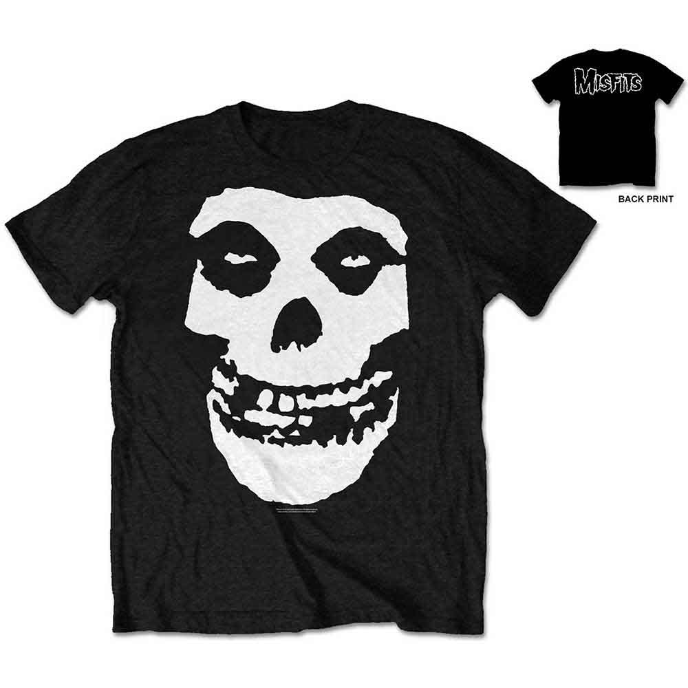 Misfits tričko Classic Fiend Skull Čierna S