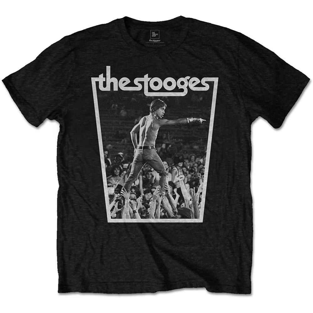 Iggy & The Stooges tričko Crowdwalk Čierna XL