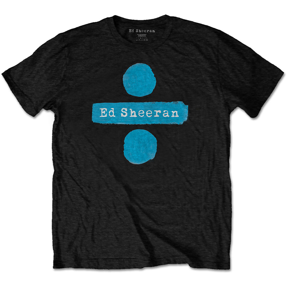 Ed Sheeran tričko Divide Čierna M
