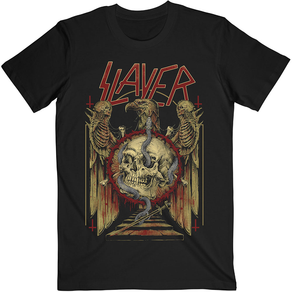Slayer tričko Eagle & Serpent Čierna M