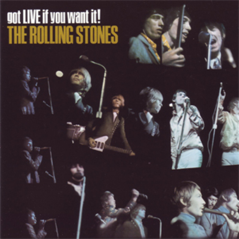 The Rolling Stones, GOT LIVE IF YOU WANT IT, CD