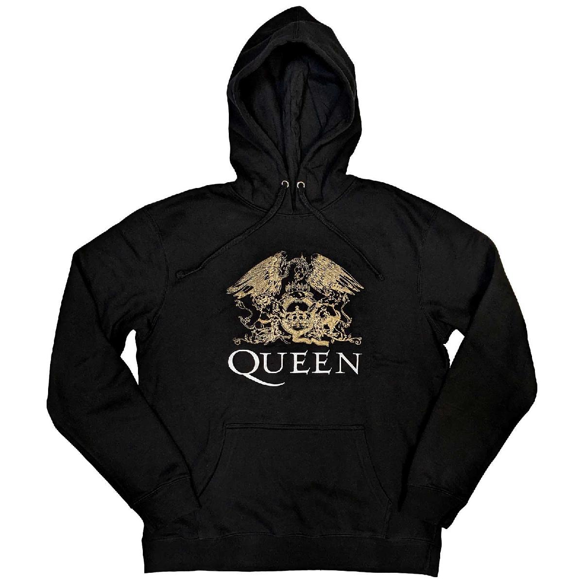 Queen mikina Crest Čierna M