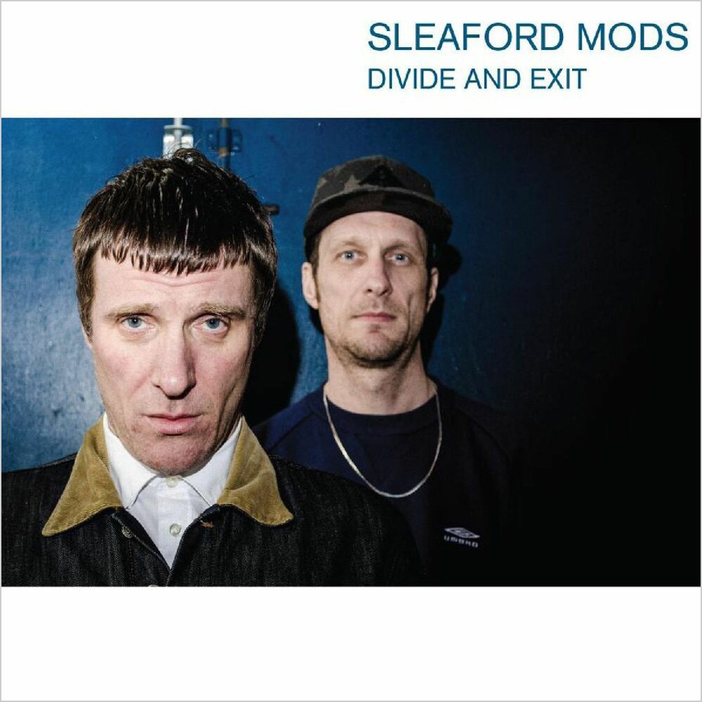 E-shop SLEAFORD MODS - Divide And Exit - Transparent Blue LP