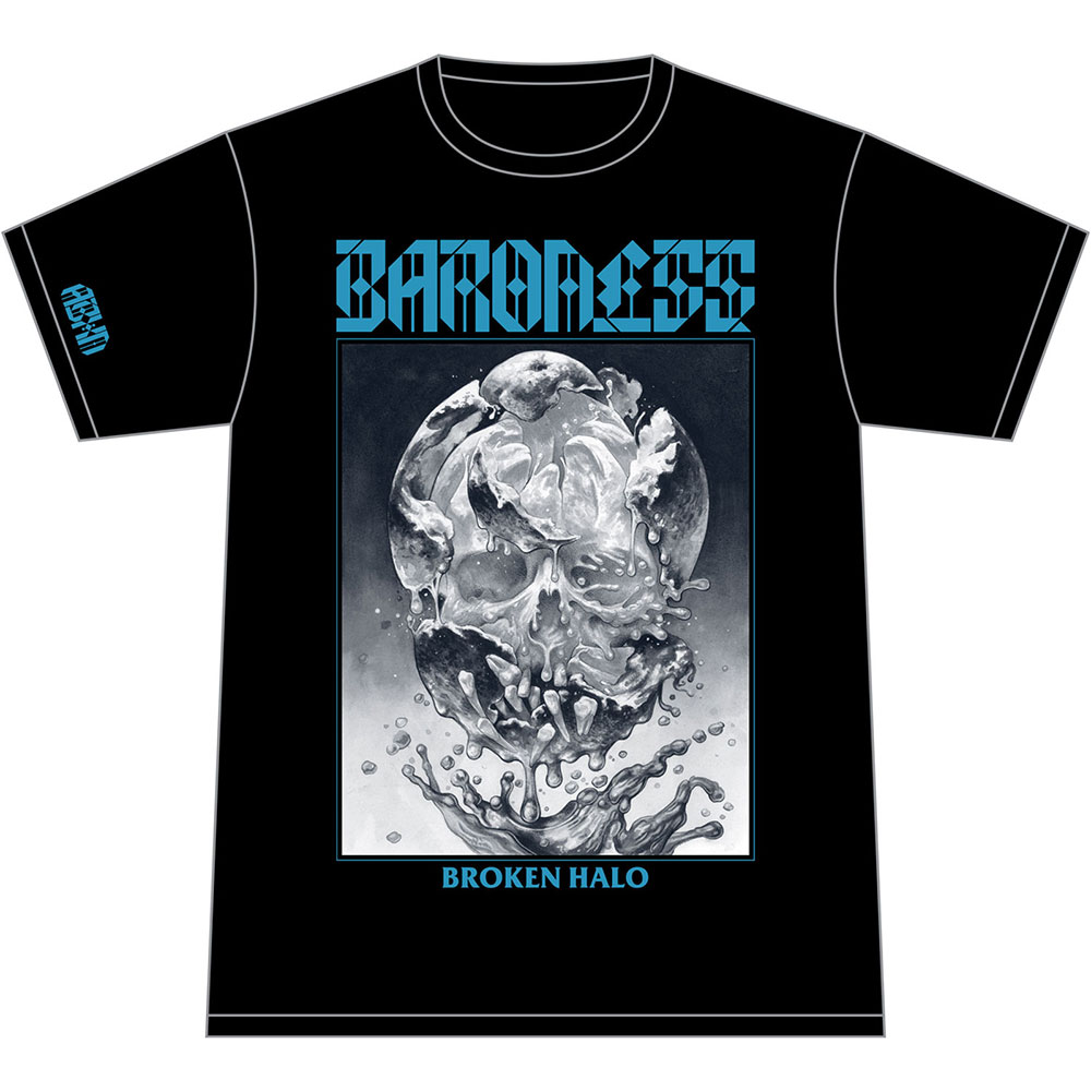 Baroness tričko Broken Halo Čierna XXL