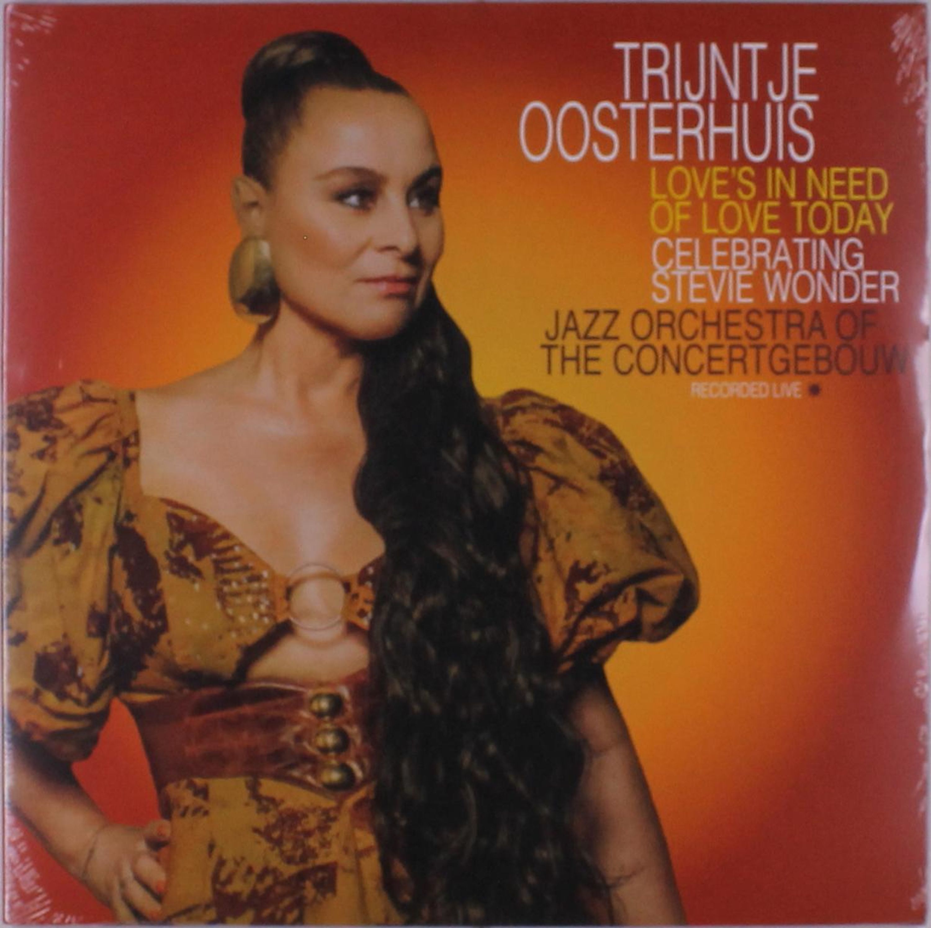 E-shop Trijntje Oosterhuis - Love's In Need Of Love Today (Yellow Flame Coloured) LP
