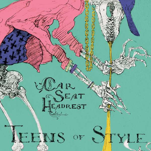 CAR SEAT HEADREST - TEENS OF STYLE, Vinyl