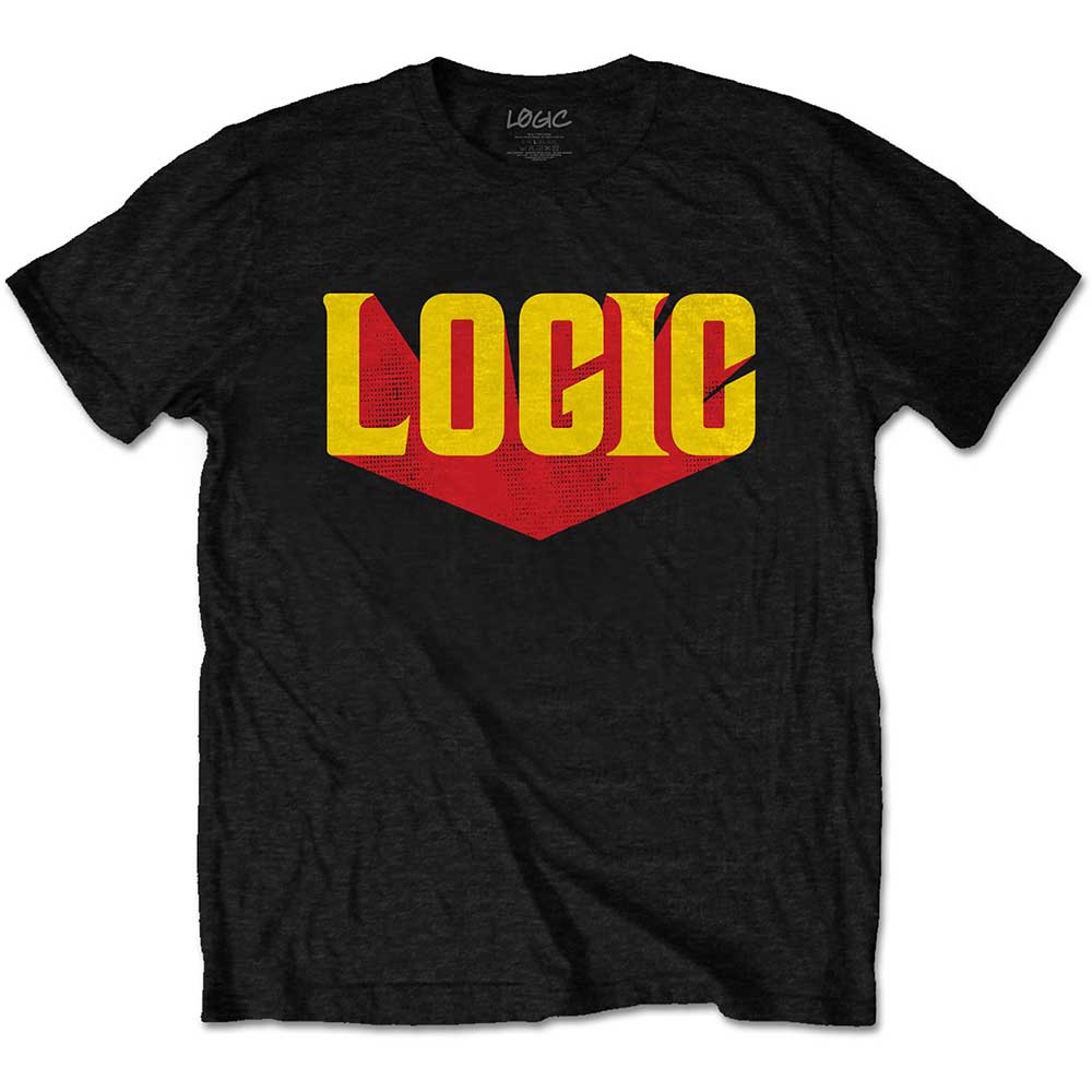 Logic tričko Logo Čierna L