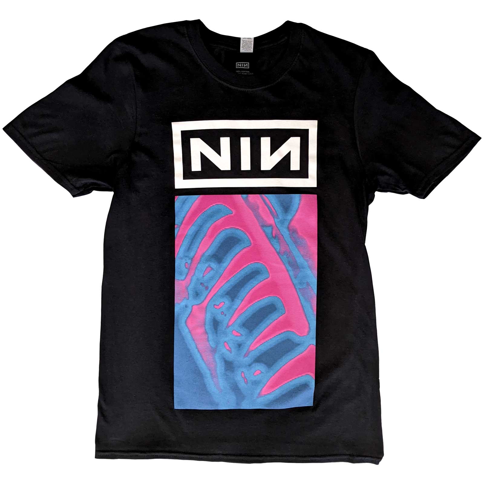 Nine Inch Nails tričko Pretty Hate Machine Neon Čierna XXL