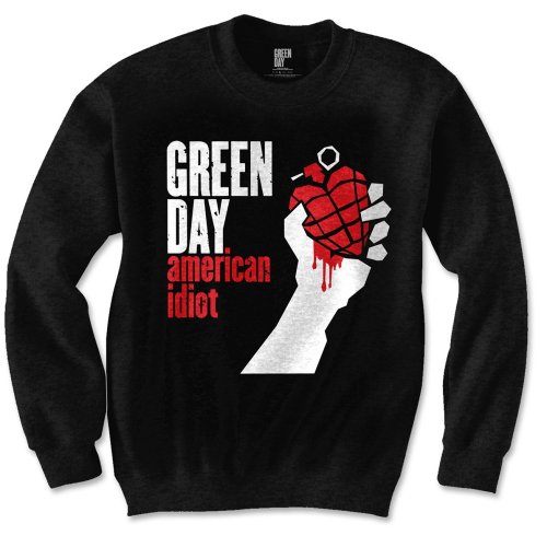 Green Day mikina American Idiot Čierna XXL