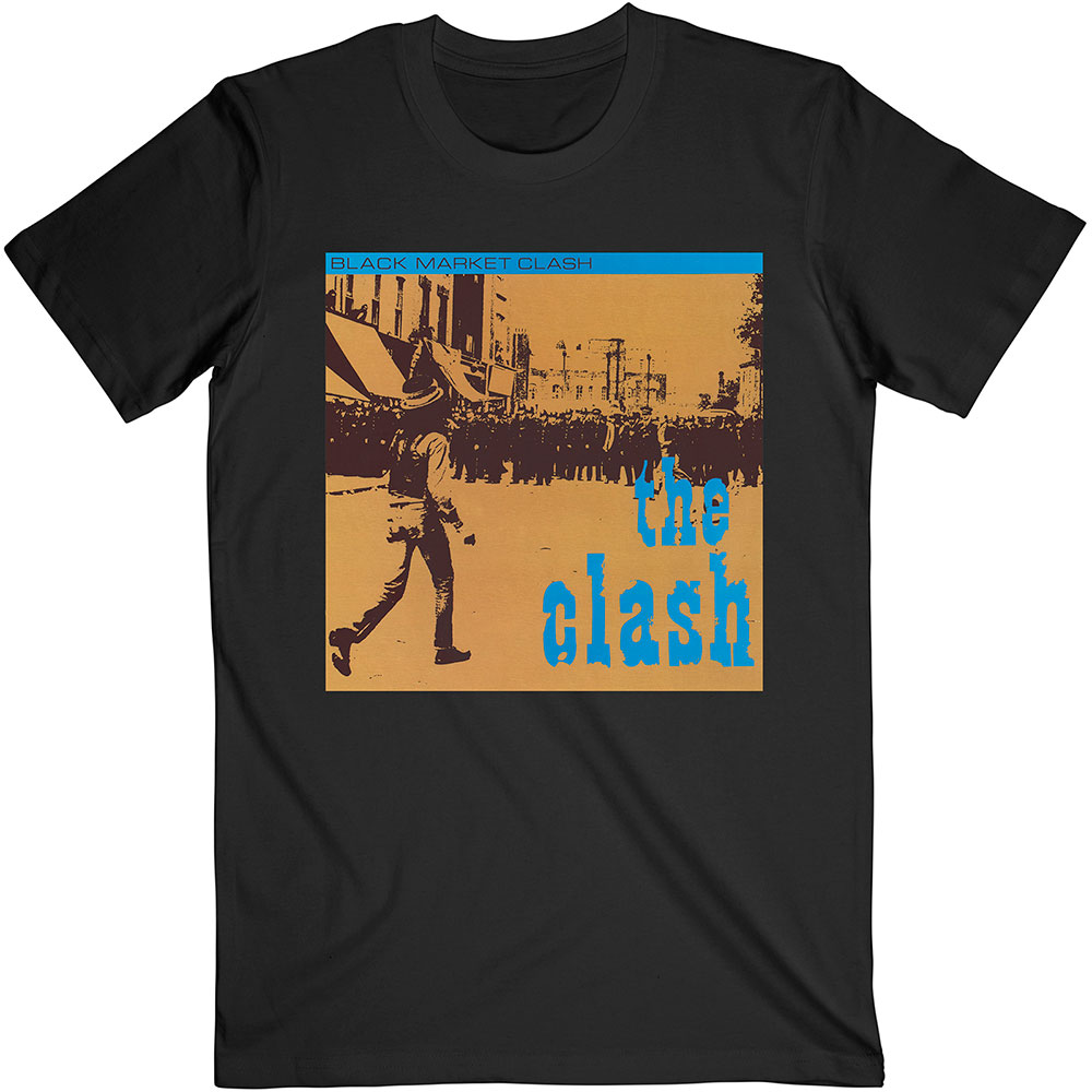 The Clash tričko Black Market Čierna S