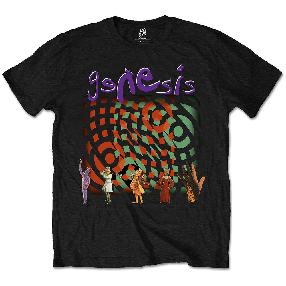 Genesis tričko Collage Čierna XL