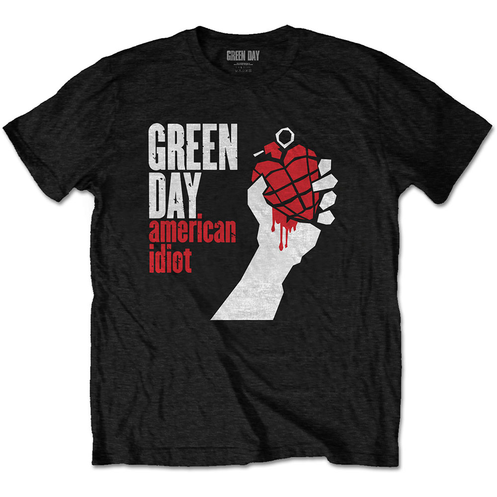 Green Day tričko American Idiot Čierna 4XL