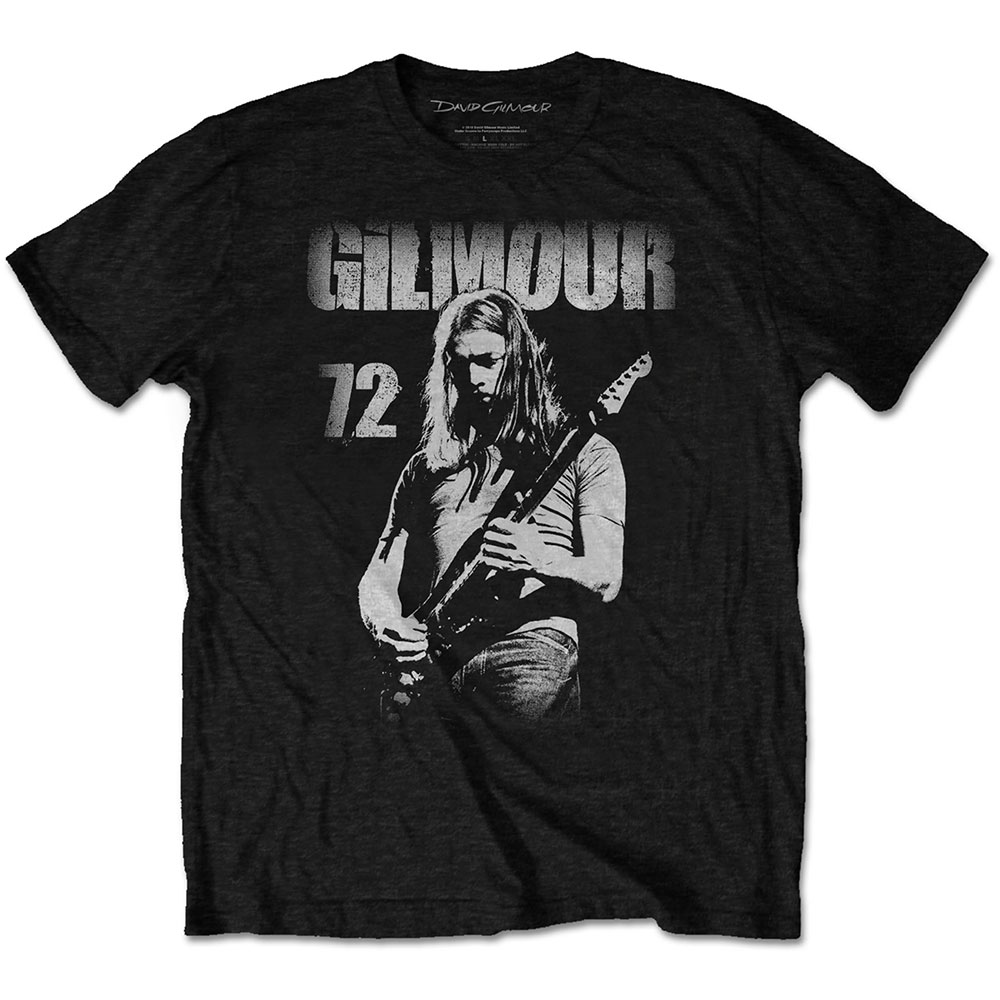 David Gilmour tričko 72 Čierna 3XL