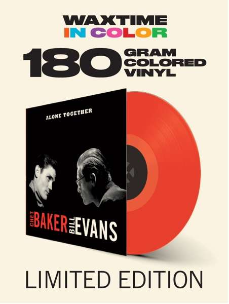 BAKER, CHET & BILL EVANS - ALONE TOGETHER, Vinyl