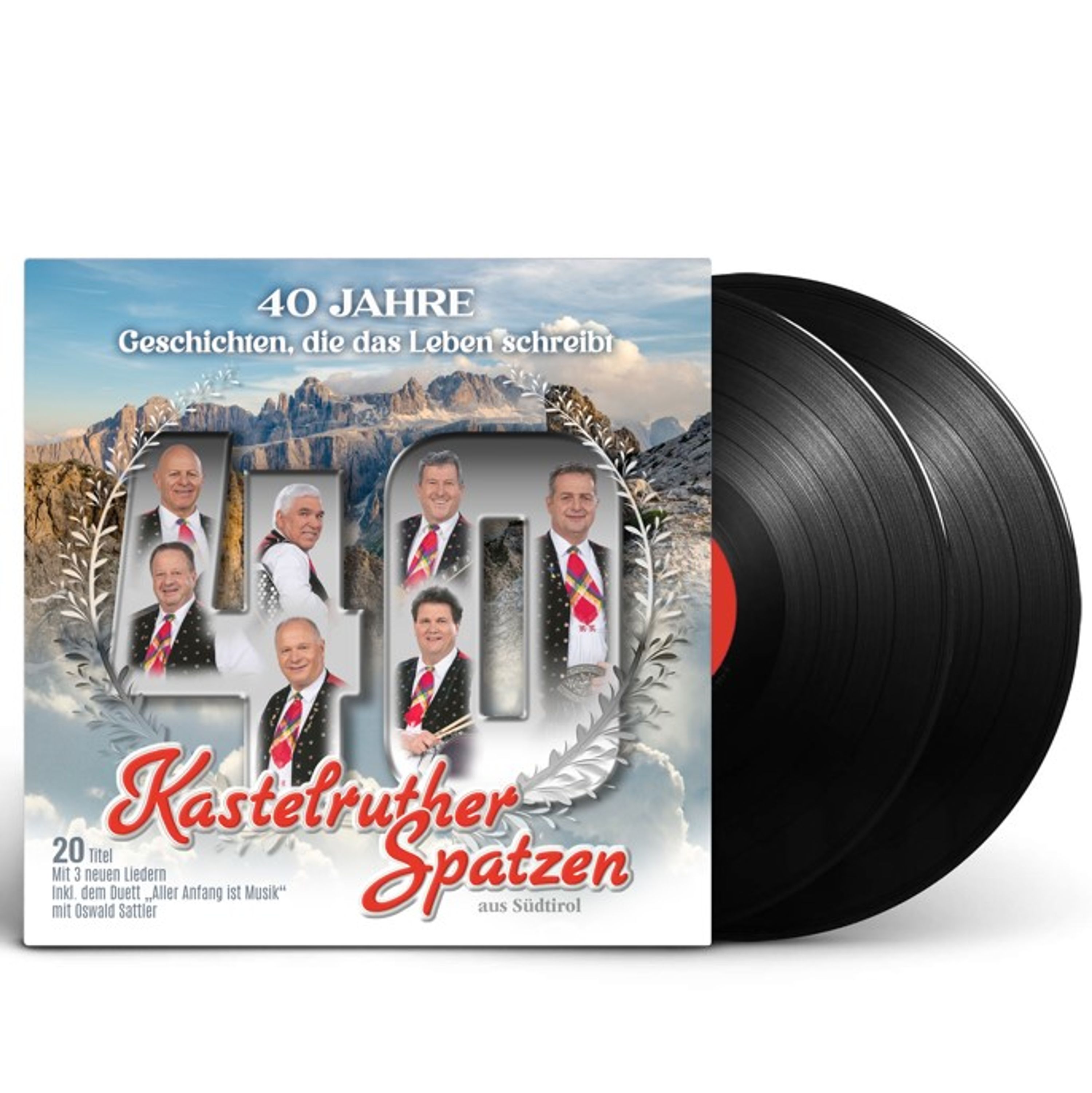 E-shop Kastelruther Spatzen - 40 Jahre - Geschichten, Die Das Leben Schreibt LP