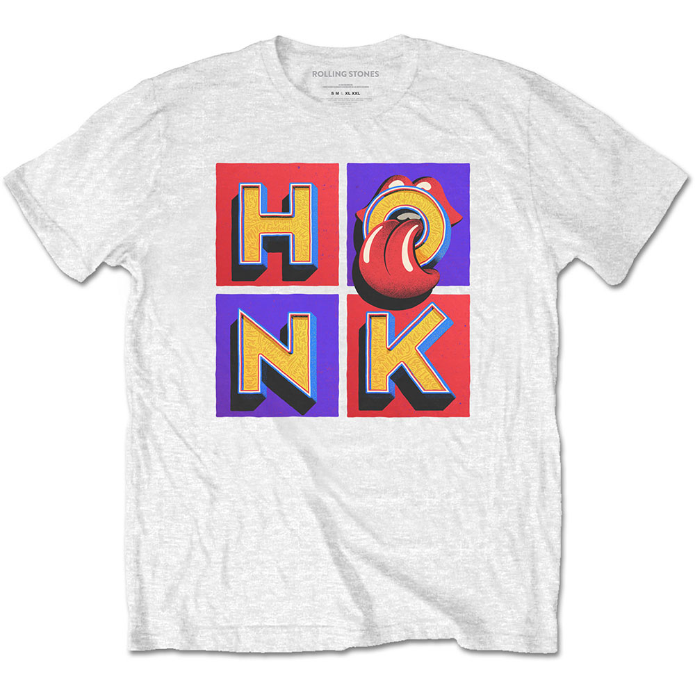 The Rolling Stones tričko Honk Album Biela XXL