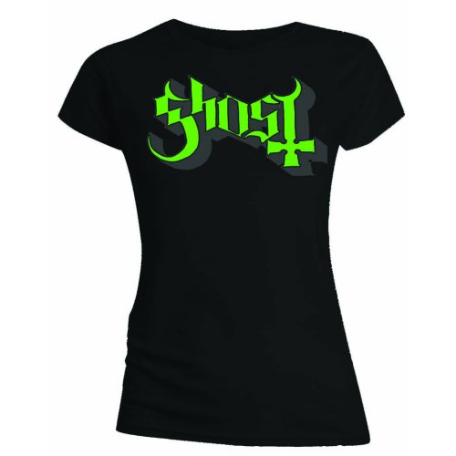 Ghost tričko Green/Grey Keyline Logo Čierna M